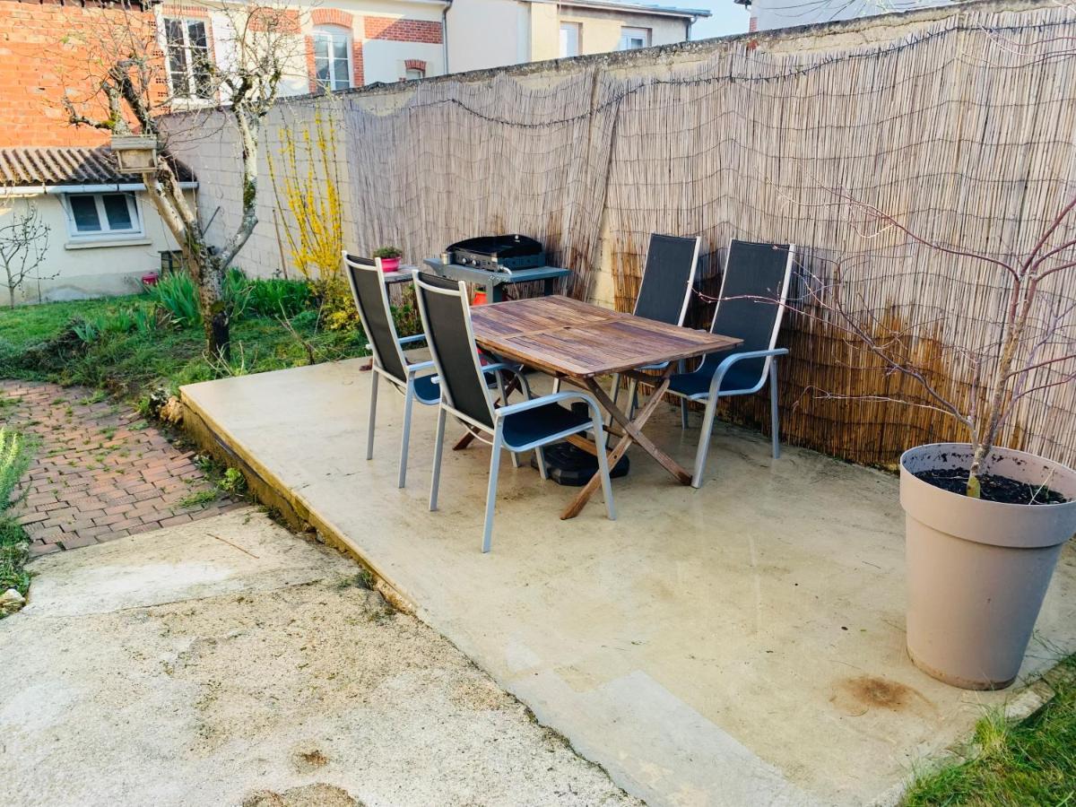 Maisonnette Du Coteau Ouest - Jardin Et Terrasse - Epernay Vila Exterior foto